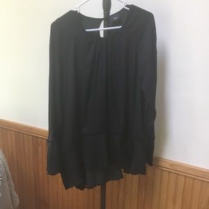 Mossimo ruffle sleeve blouse